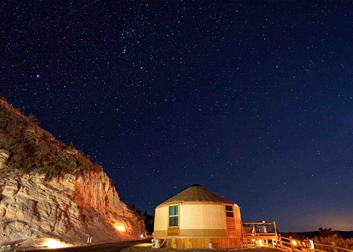 Yurts (United States of America, Orderville, Utah)