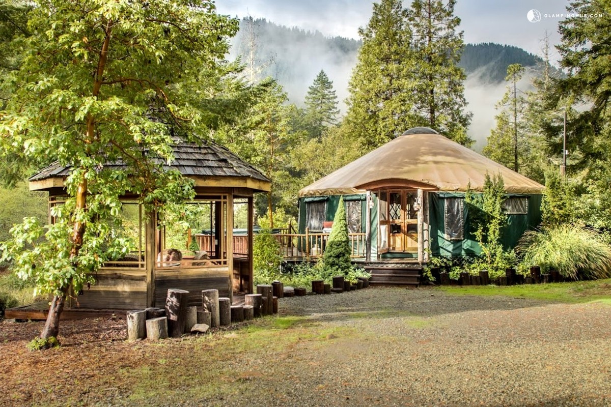 Yurt Living with Pet-Friendly Glamping Rentals