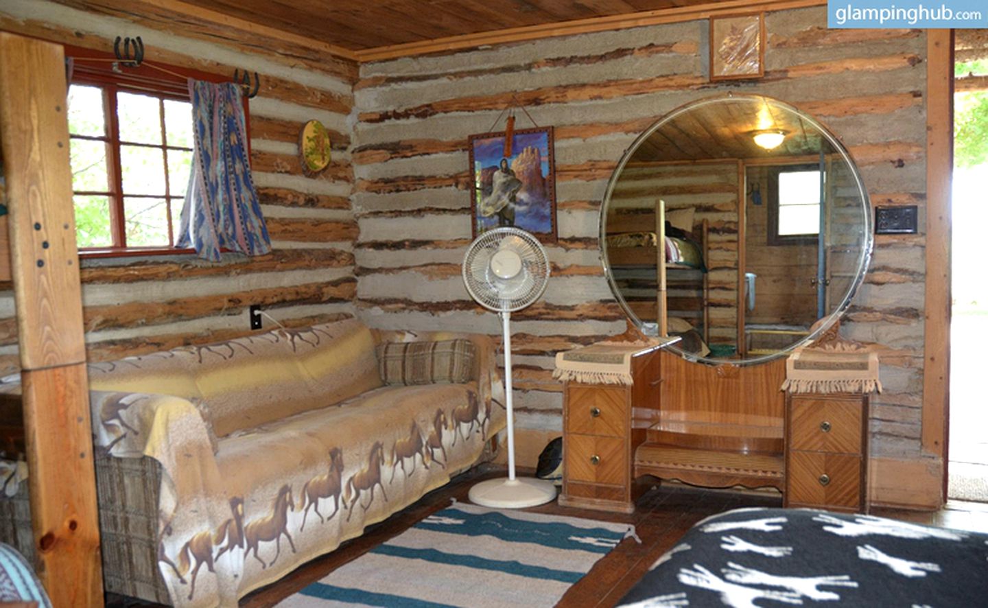 Rustic, Cozy Log Cabin Rental near Idaho Falls