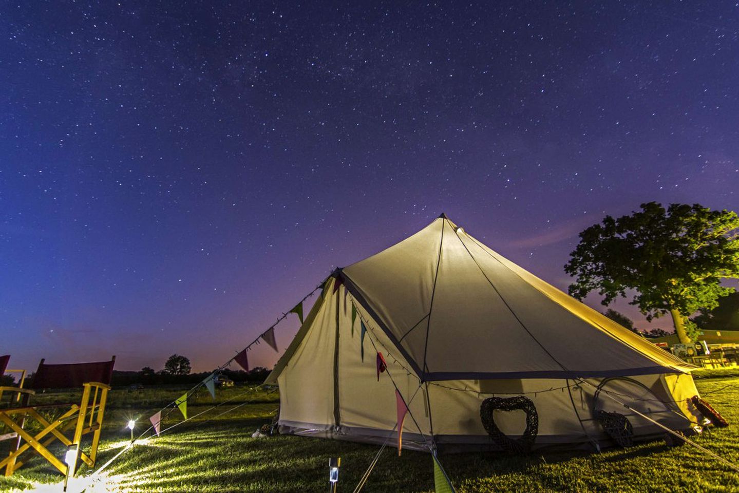 Luxury Bell Tent Rentals for Events along North Norfolk Coast, England