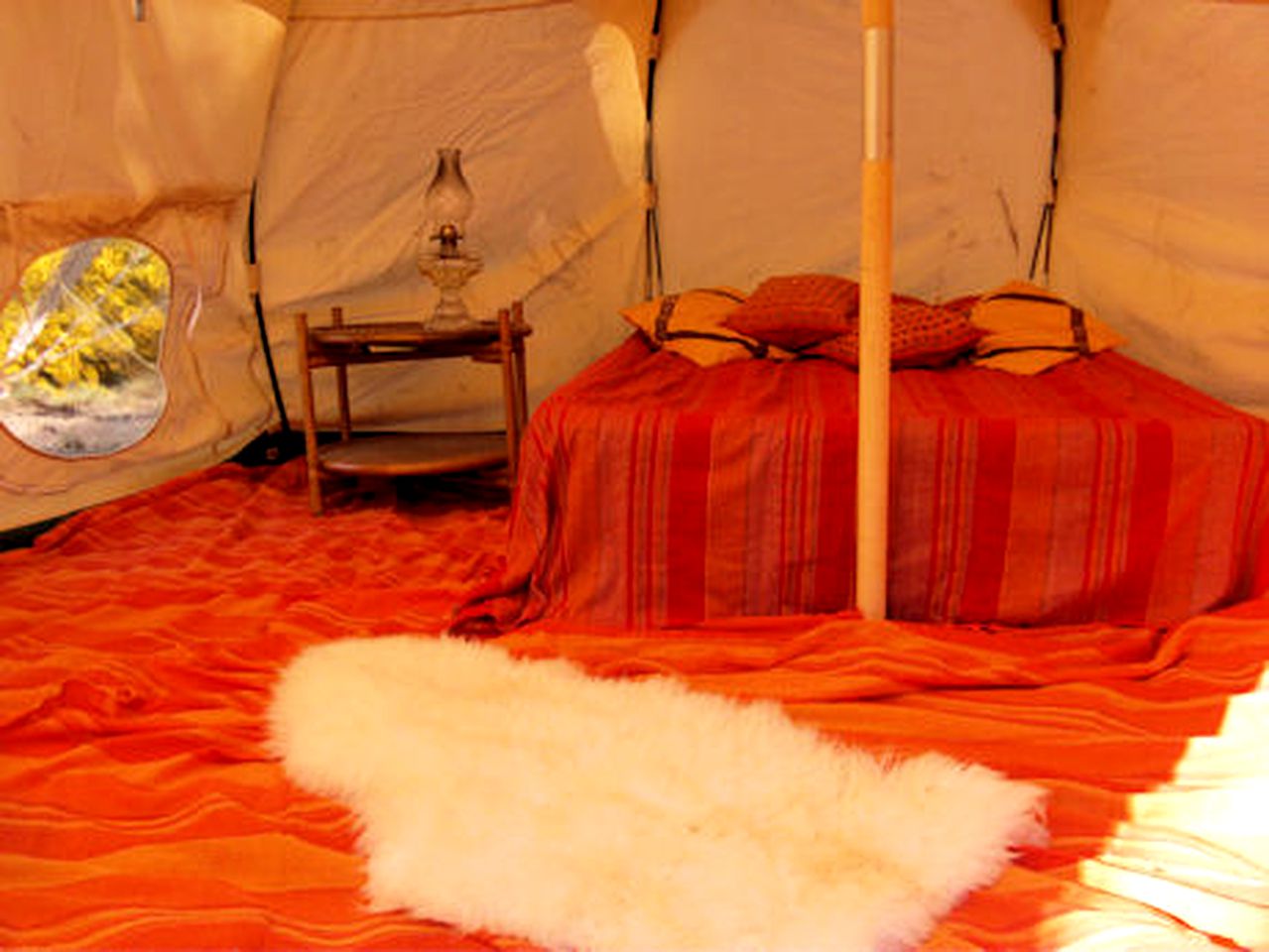 Luxury Bell Tent Rentals near Schwerin in Northern Germany