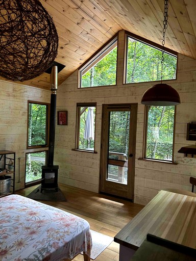 Off Grid Tiny Cabin Ideal for Couples in Burnsville, North Caroline | Cabins (Burnsville, North Carolina, United States of America)