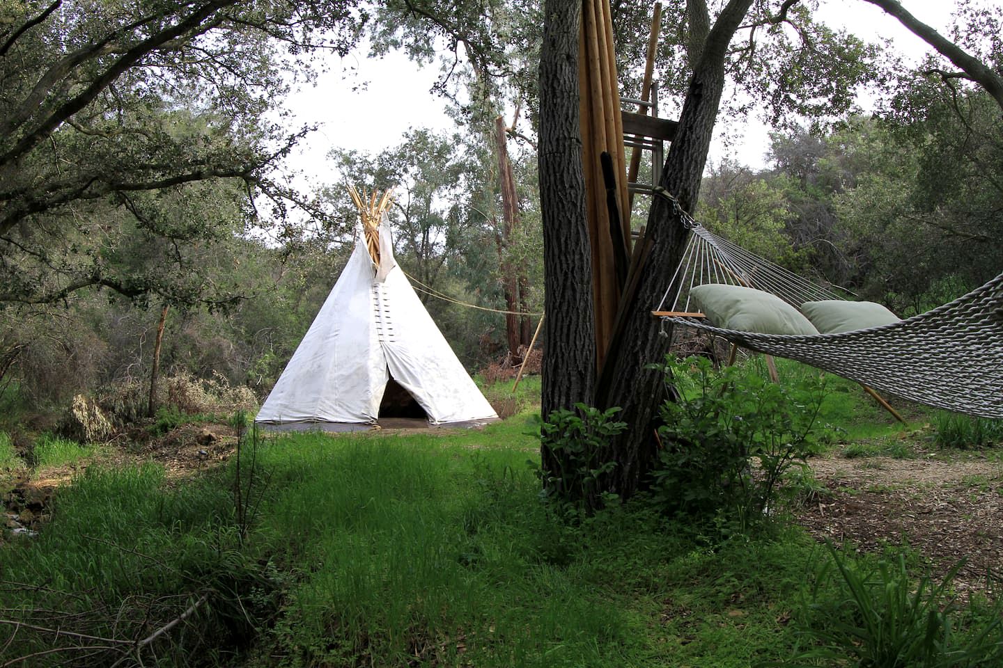 Tipi Rental | Glamping in California | Santa Monica Mountains