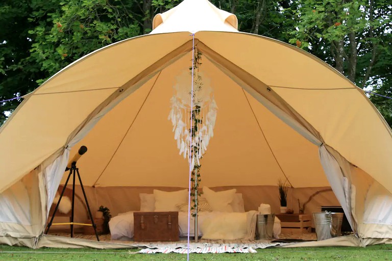 Glamping in England