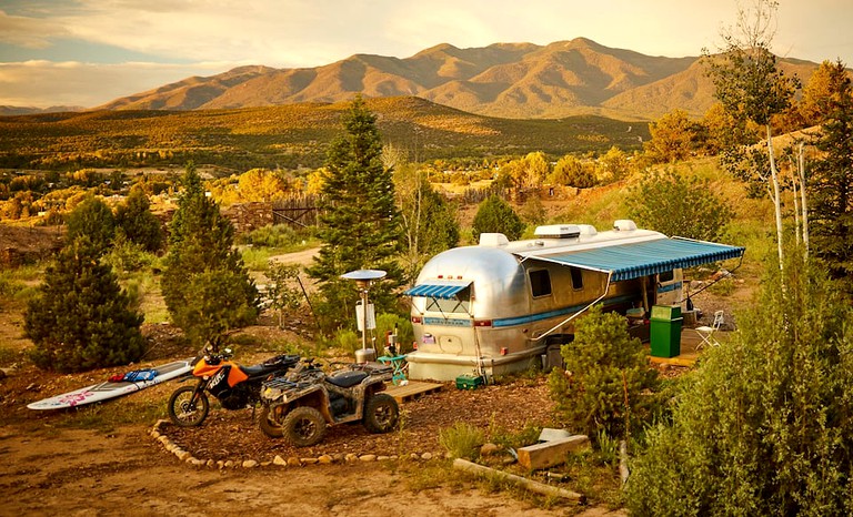 Airstream rental for a vacation in New Mexico