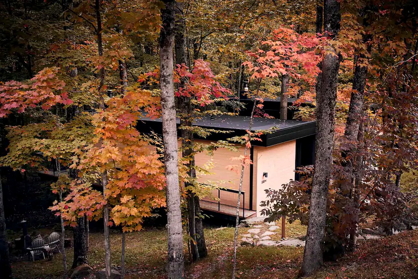 Stylish Cabin Rental near Mont Sutton for a Vacation in Quebec