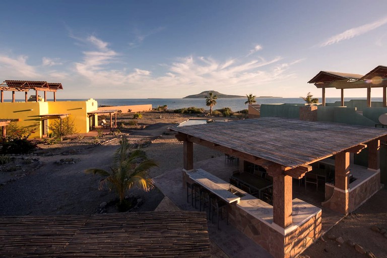 Go glamping in Mexico at this beach house rental!