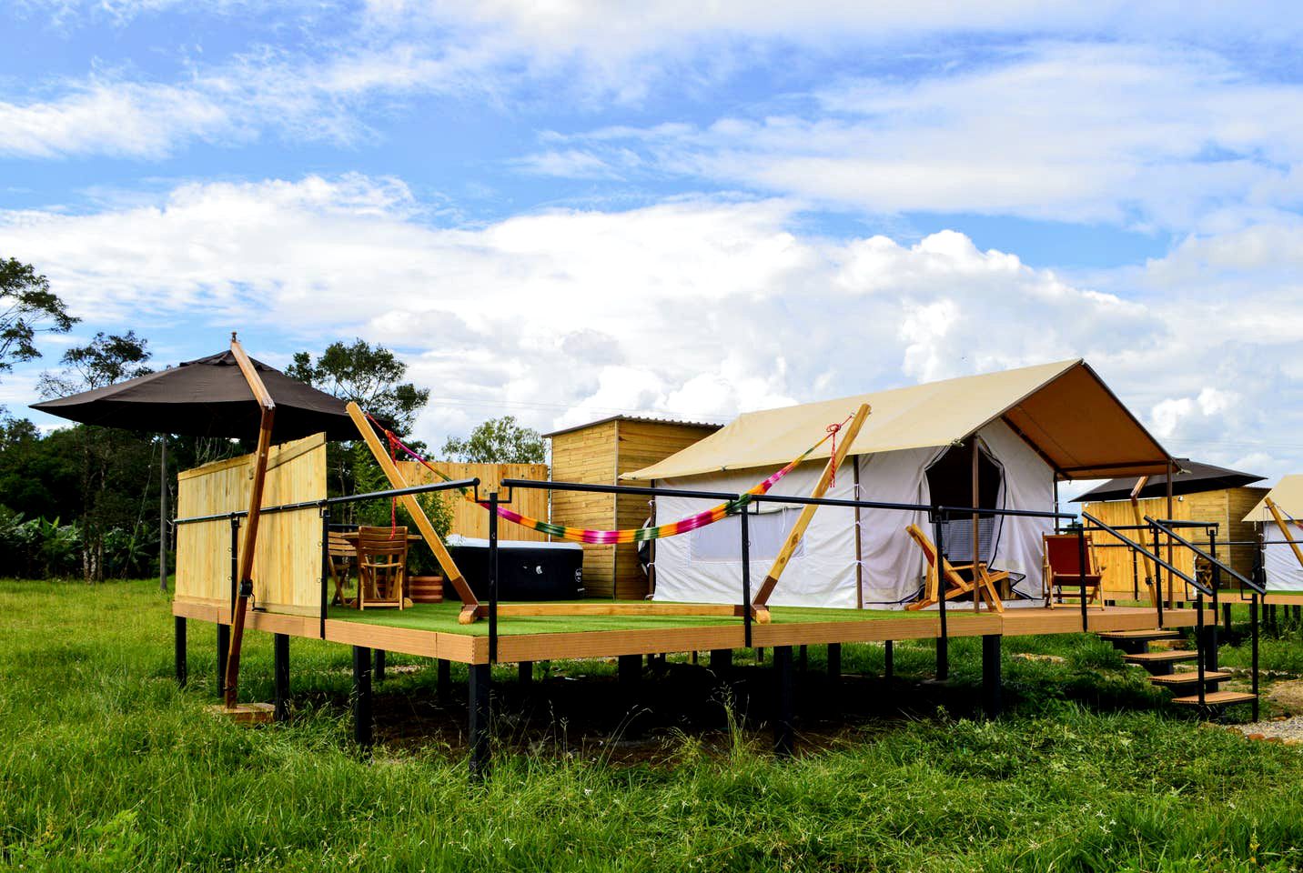 Luxurious Safari Tent Rentals near Villavicencio for Glamping in Colombia