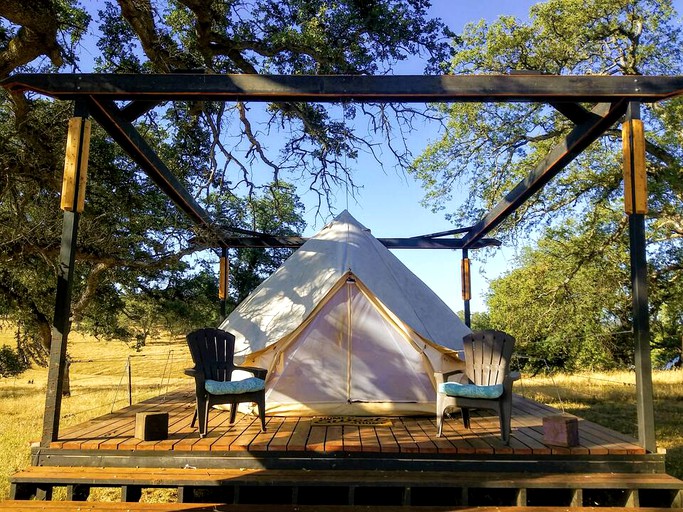 Glamping in California