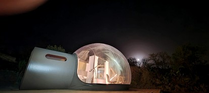 Unique Bubble Tent Rental in Tenerife with a Pool Perfect for Glamping in Spain photo 3