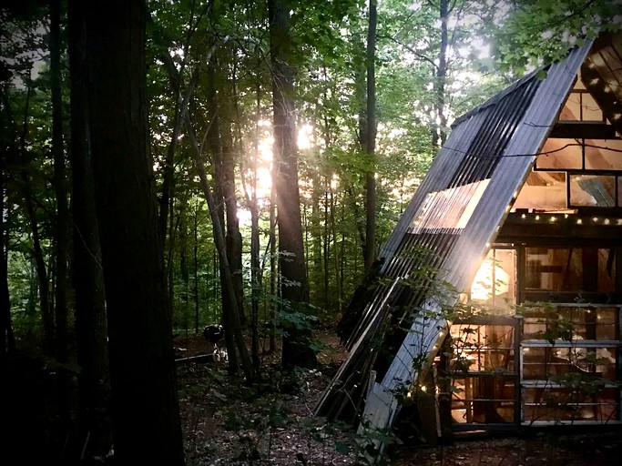 Central New York camping cabin