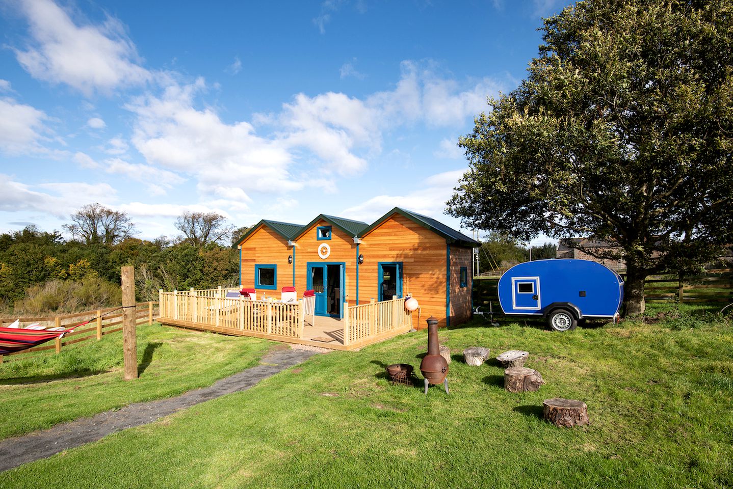 Eccentric Beach Hut Rental for a Holiday in Northumberland, England