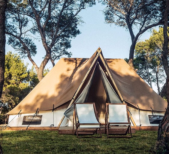 Tented Cabins (Krecovice, Central Bohemian Region, Czech Republic)