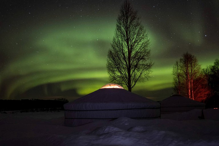 Yurts (Rovaniemi, Lapland, Finland)