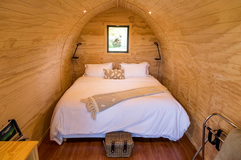 Luxury pod rental in Renwick, New Zealand