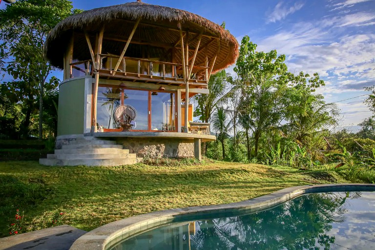 This beautiful Bali accommodation is ideal for glamping in Indonesia