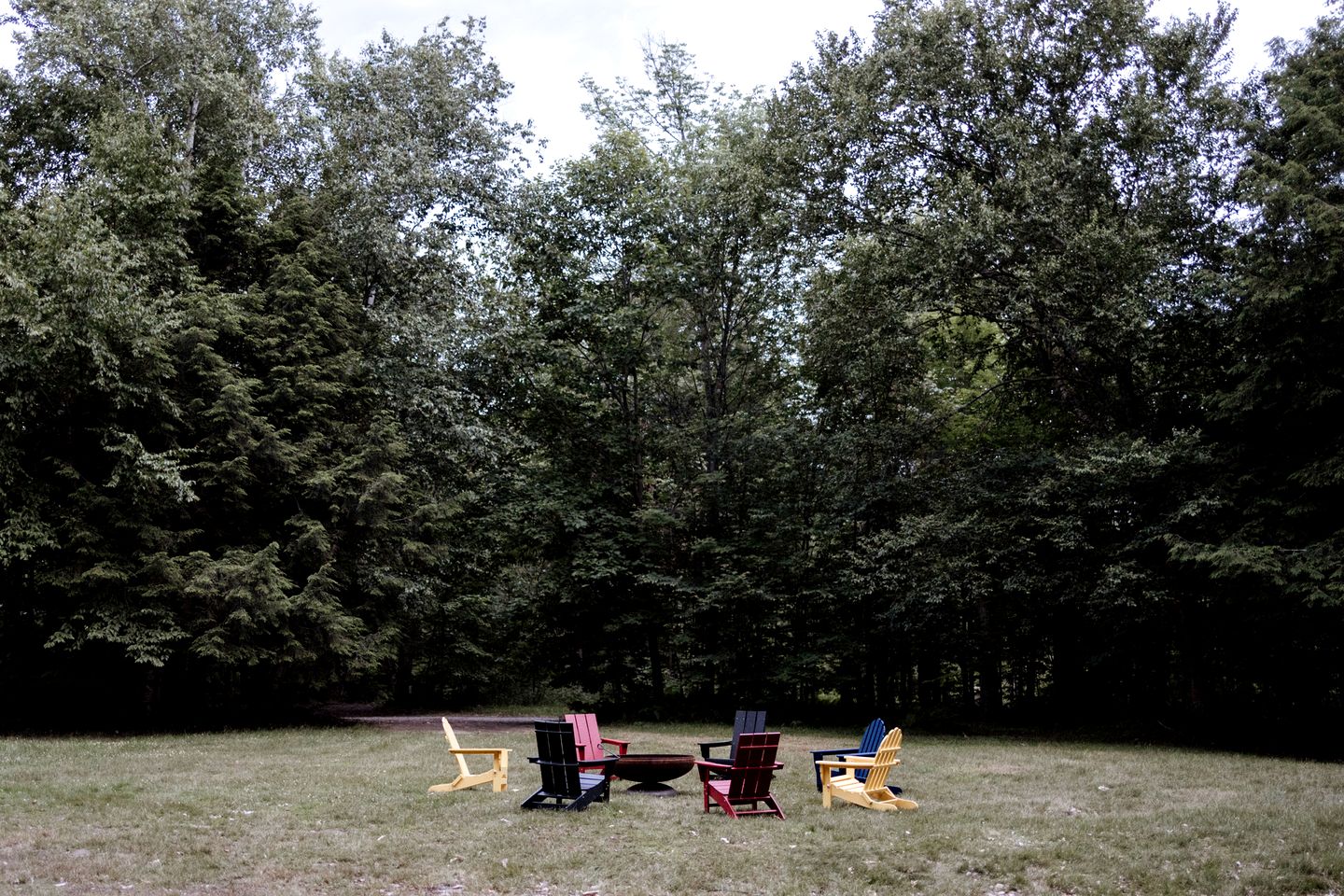 Beautiful A-frame Safari Tent Surrounded by Trees in North Woodstock, New Hampshire