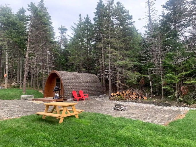 These pods are perfect for glamping in Newfoundland