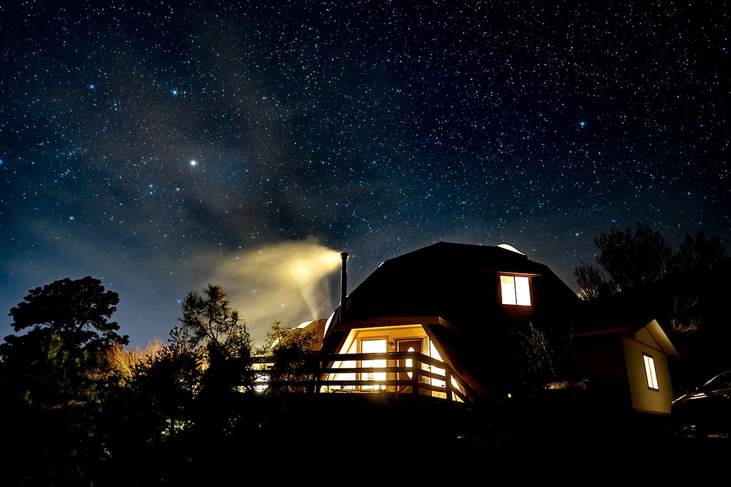 Impressive Dome for Luxury Camping near High Rolls, NM