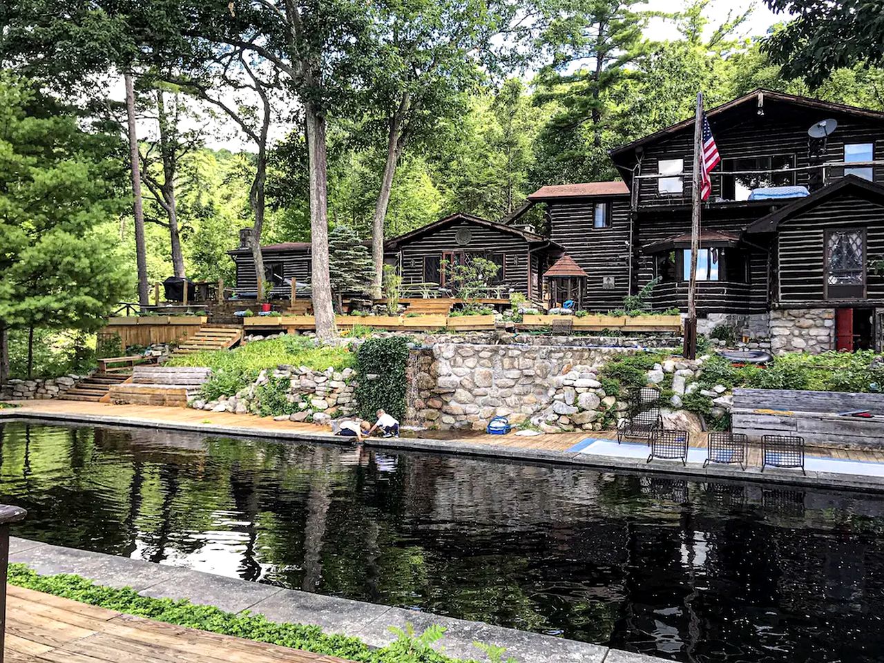 Historic Lodge in New York State for Family Glamping Getaway