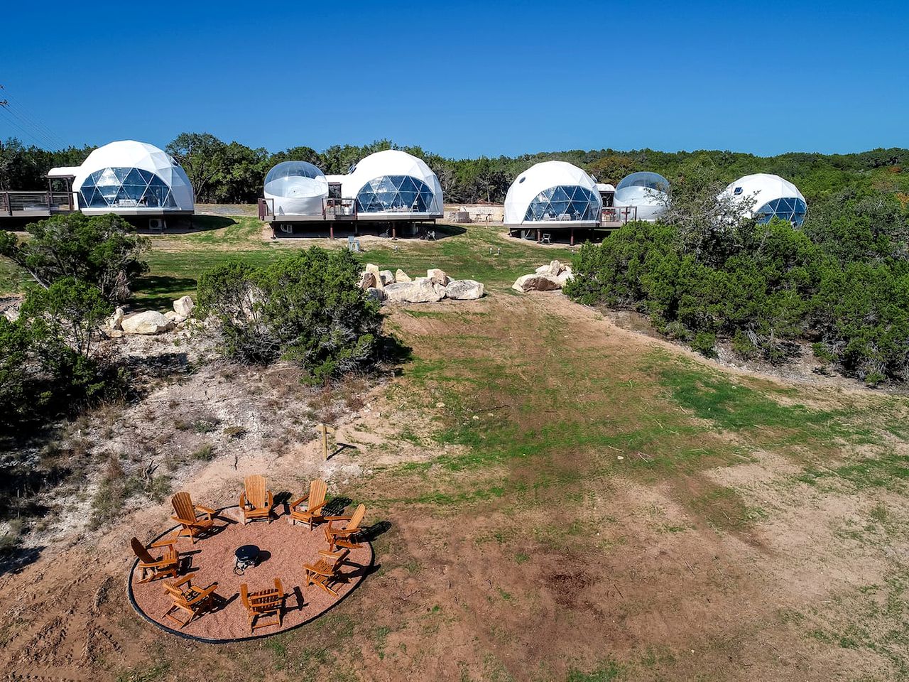 Secluded Dome Rental for Romantic Getaways in Texas