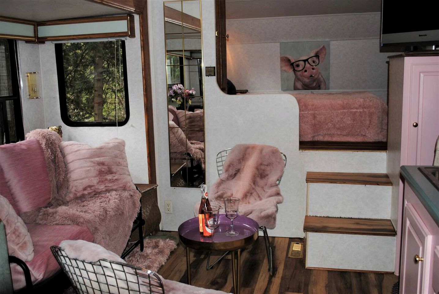 Pig-turesque Glamping Rental on an Animal Sanctuary for Ontario Getaway