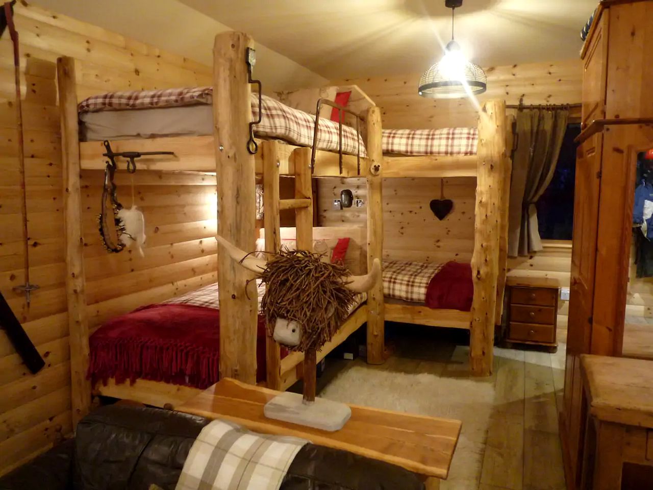 Rustic Highland Cabin Rental for Glamping in Scotland
