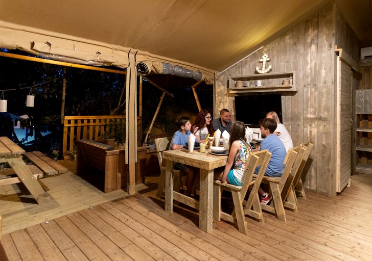 Tented Cabins (Klimno, Primorje-Gorski Kotar, Croatia)