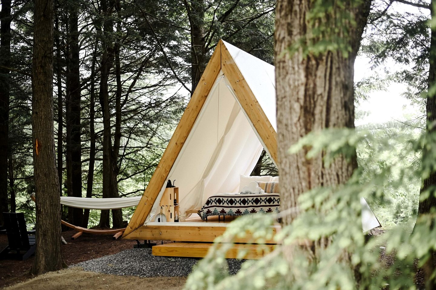Stunning Safari Tent with Great Views in North Woodstock, New Hampshire