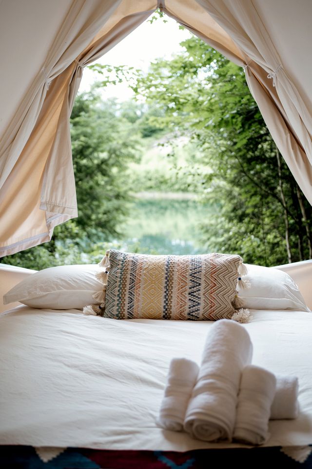 Stunning Safari Tent with Great Views in North Woodstock, New Hampshire