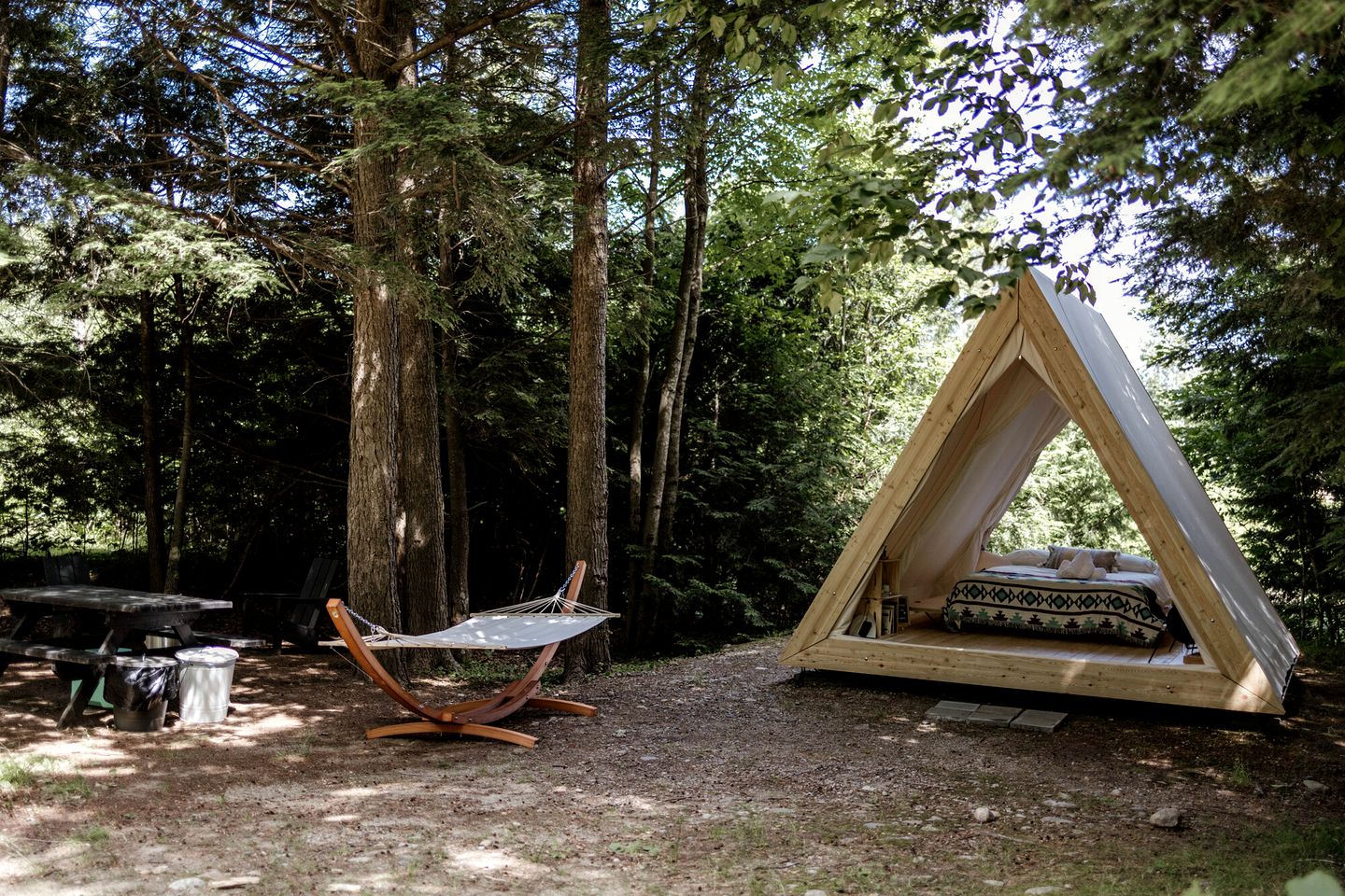 Stunning Safari Tent with Great Views in North Woodstock, New Hampshire