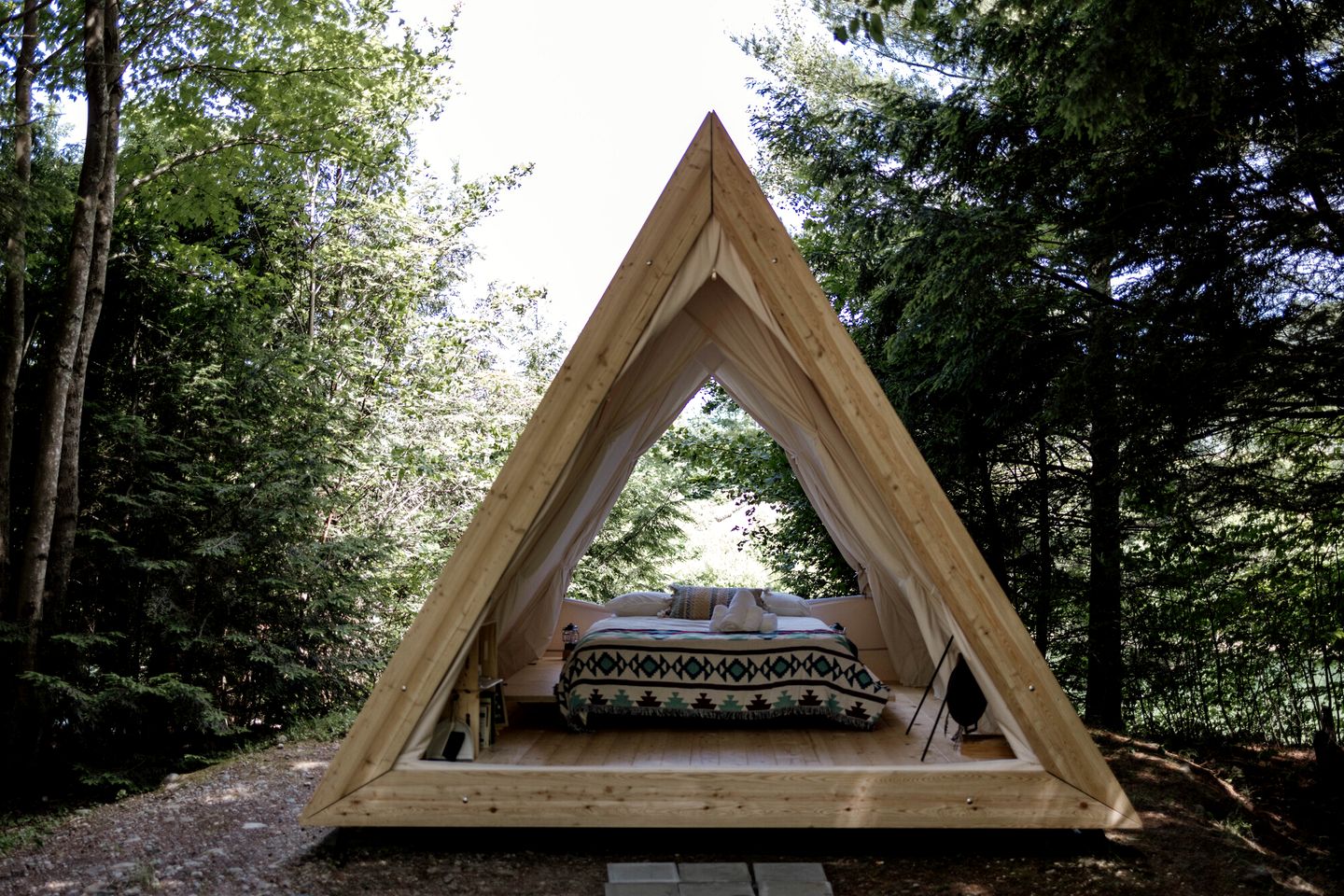 Stunning Safari Tent with Great Views in North Woodstock, New Hampshire