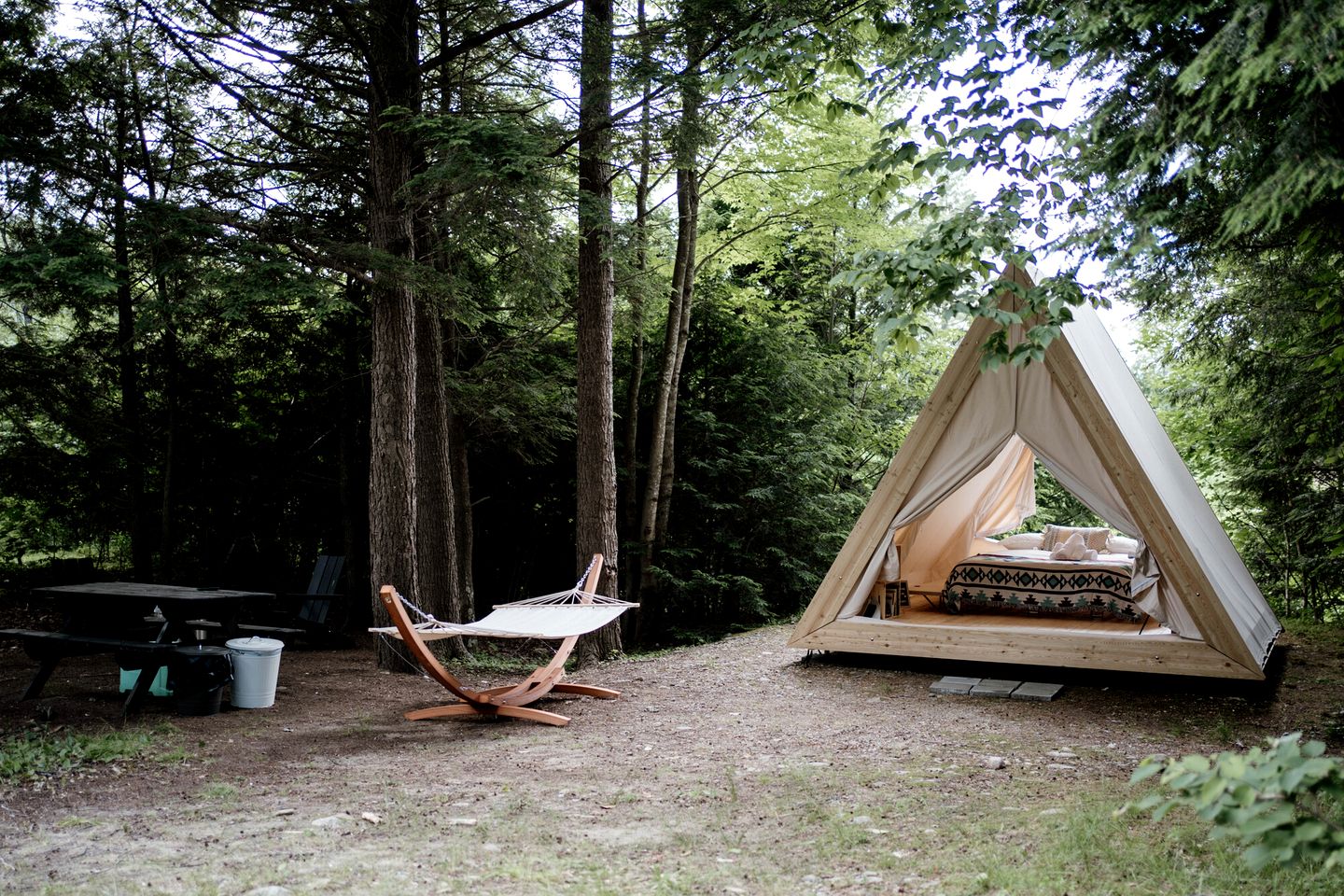 Stunning Safari Tent with Great Views in North Woodstock, New Hampshire