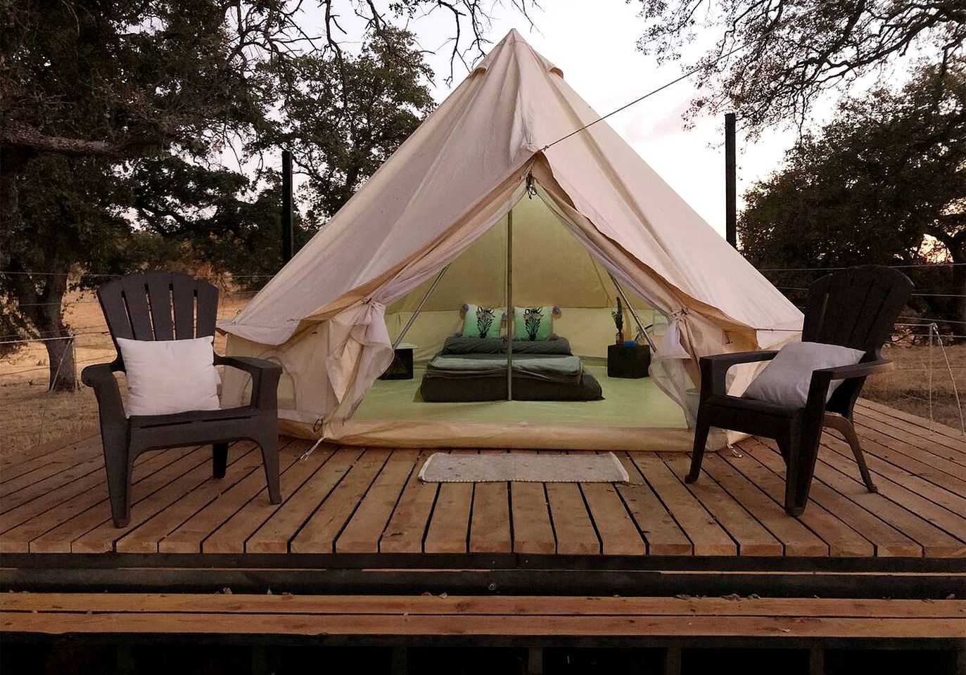 Gorgeous Bell Tent for a Romantic Getaway from Sacramento