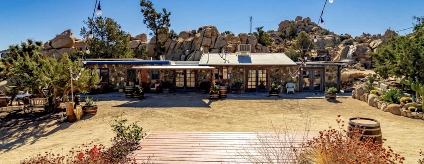 Impressive Retreat with a Private Pool and Hot Tub for a Joshua Tree Getaway
