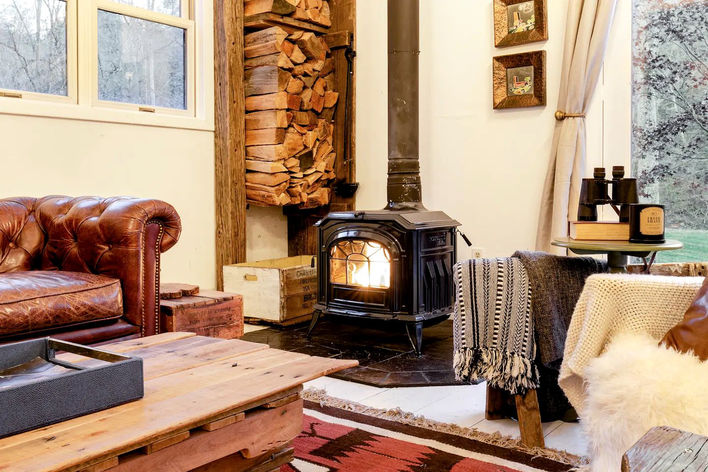 Secluded Cabin Rental Perfect for Upstate NY Glamping