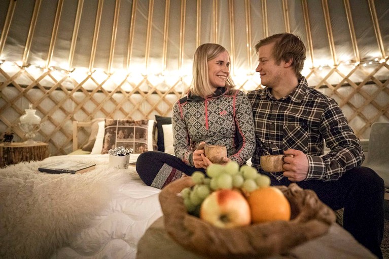 Yurts (Rovaniemi, Lapland, Finland)