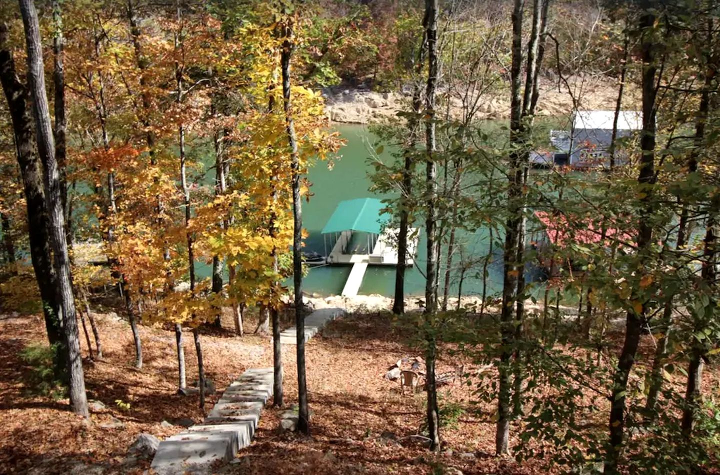 Regal Tennessee Retreat with a Dock on the Shores of Norris Lake