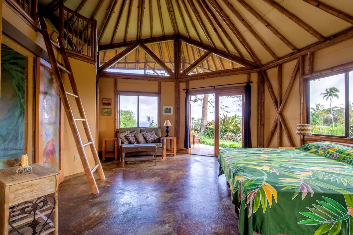 Serene Cottage Rental Ideal for Glamping in Hawaii