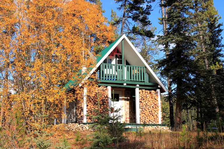 Vines and Puppies, Cabins 46101, Jade City, Canada Glamping Hub