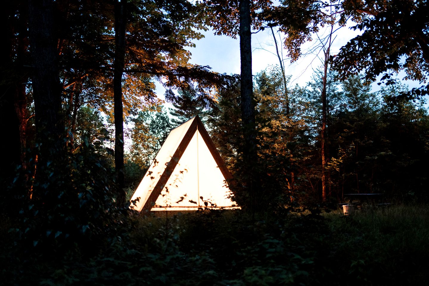 Idyllic Safari Tent with Sauna and Amazing Views in North Woodstock, New Hampshire