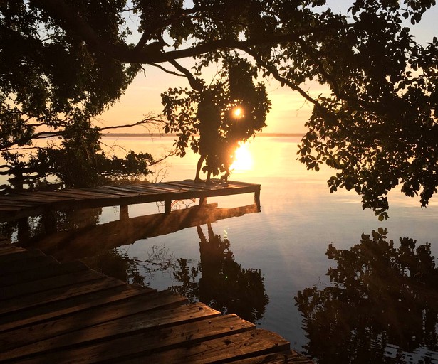 Huts (Bacalar, Quintana Roo, Mexico)