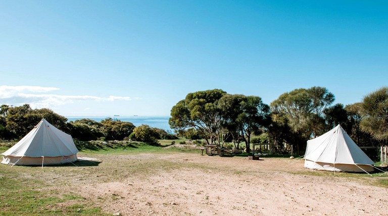 This Lincoln National Park camping getaway is ideal for guests to go glamping in South Australia