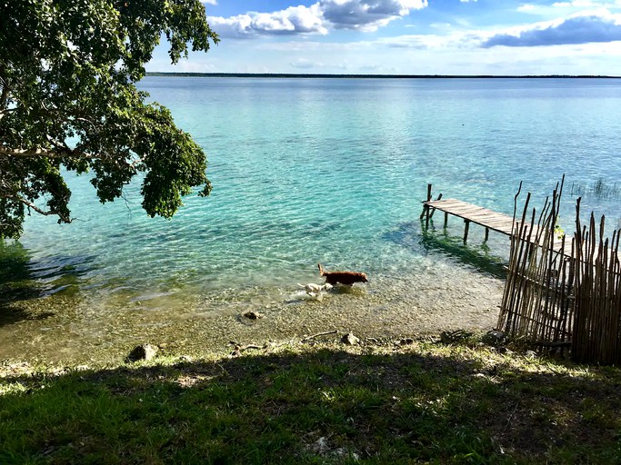 Huts (Bacalar, Quintana Roo, Mexico)