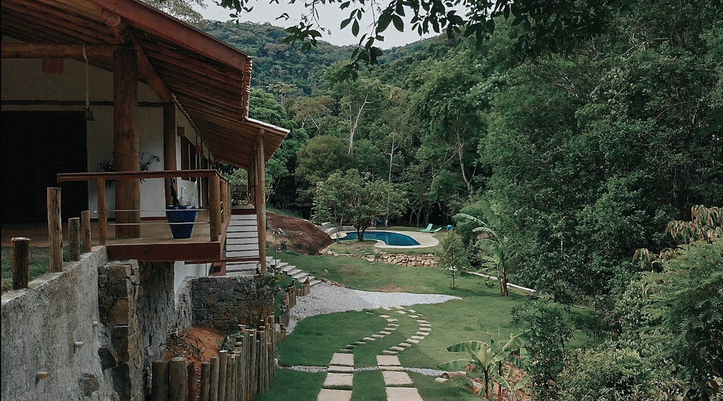 Peaceful Eco-Lodge with a Pool for Vacations in Brazil