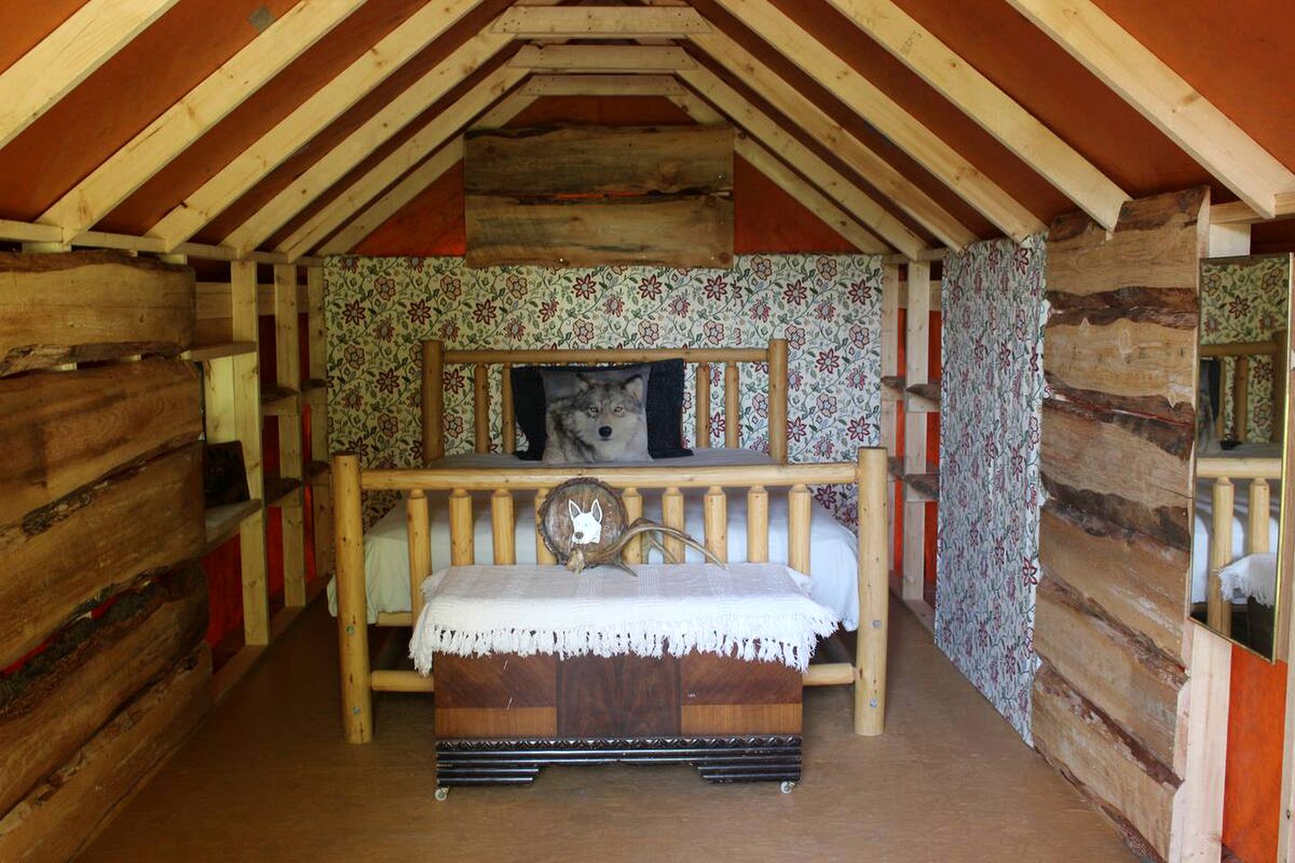 Off-Grid British Columbia Glamping Rental at a Dogsled Retreat