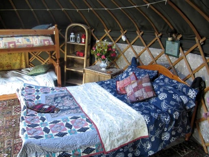 Yurts (Colyford, England, United Kingdom)