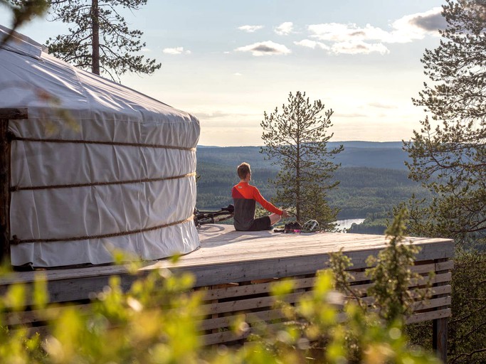 Yurts (Rovaniemi, Lapland, Finland)