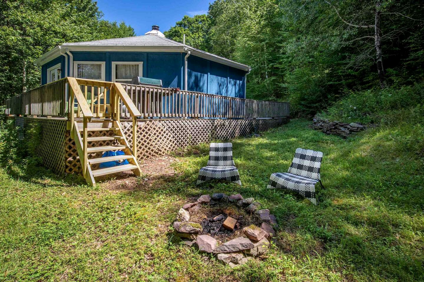 Enchanting Yurt Rental with a Cozy Fireplace for a Catskills Weekend Getaway