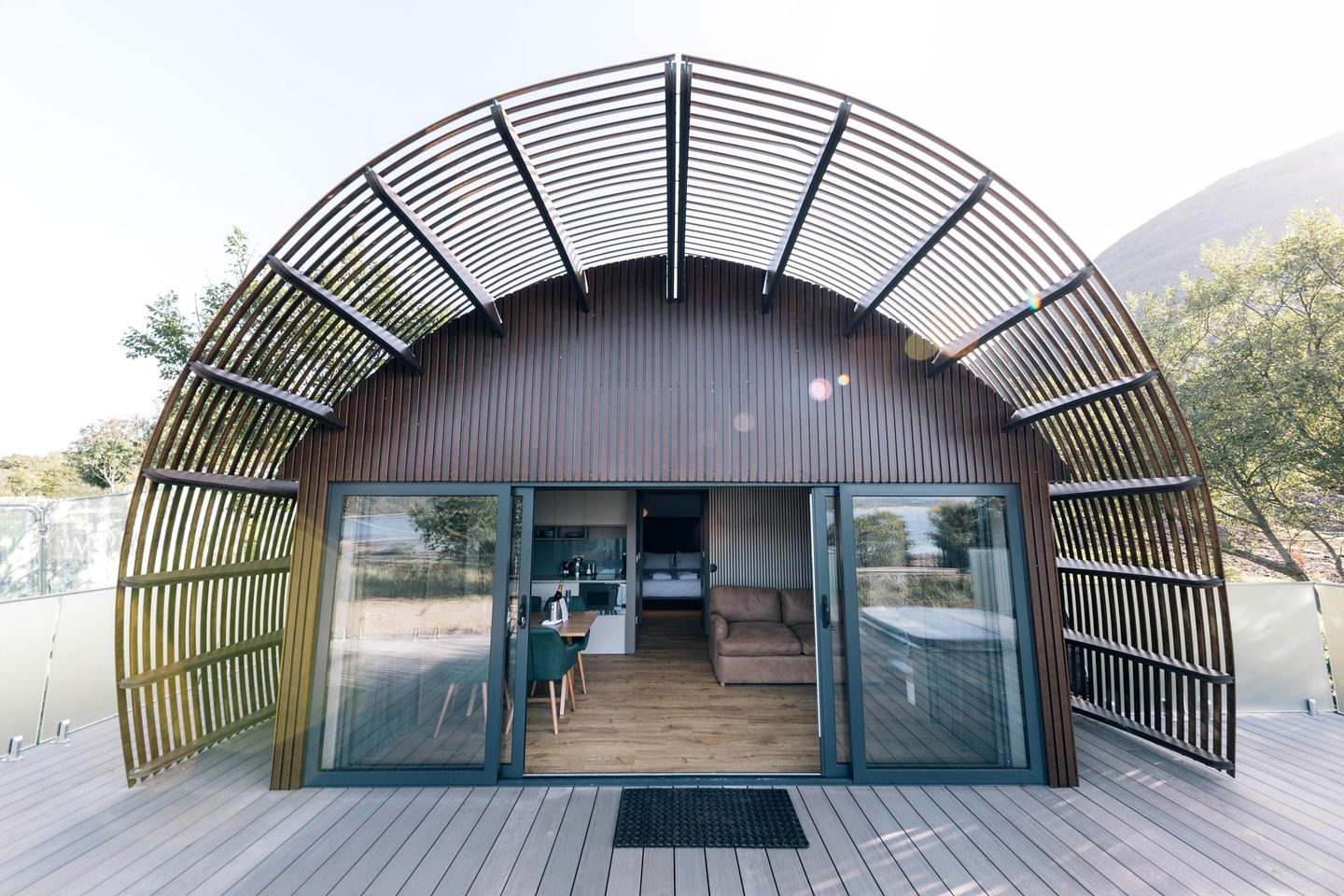 Luxurious Glamping Pod for a Unique Romantic Getaway in Scotland